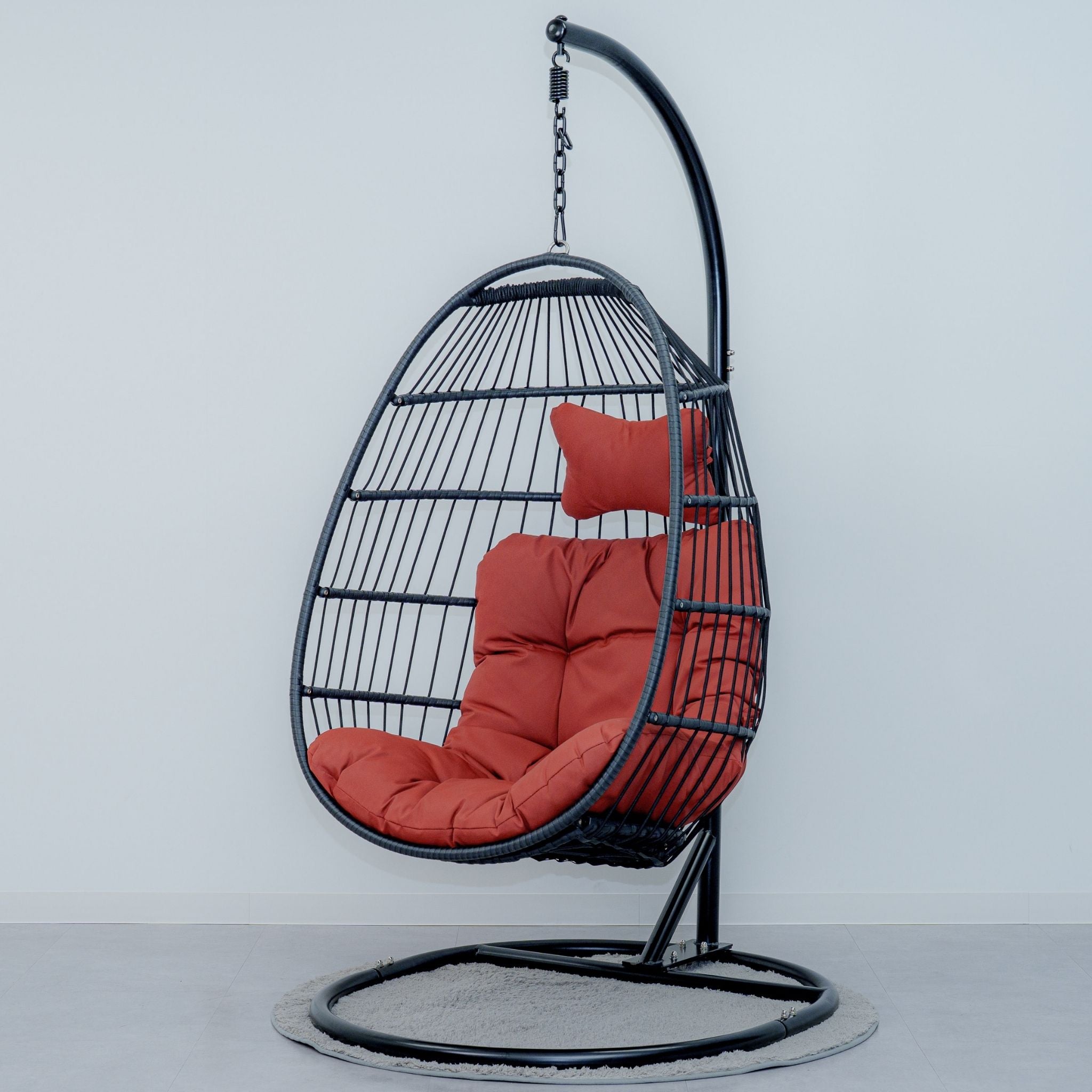 1人用折り畳みハンギングチェア Crush S