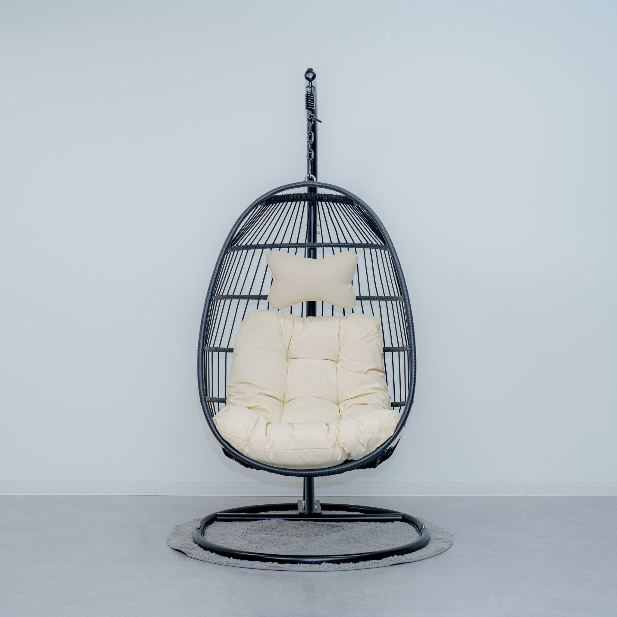 1人用折り畳みハンギングチェア Crush S