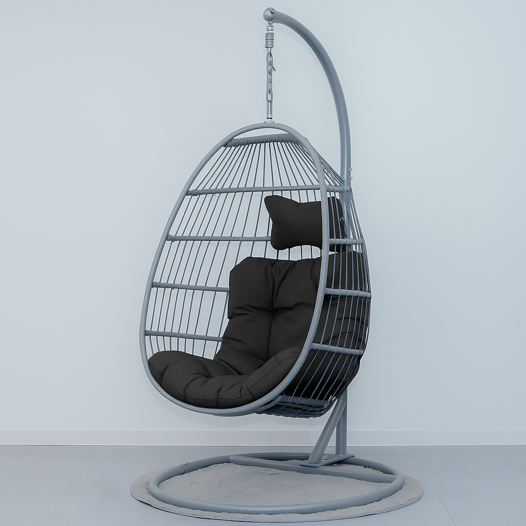 1人用折り畳みハンギングチェア Crush S