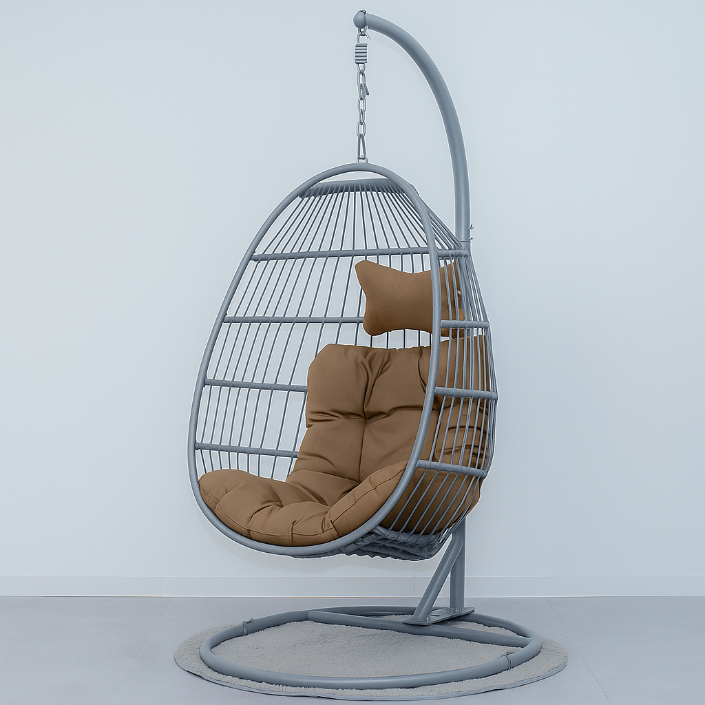 1人用折り畳みハンギングチェア Crush S