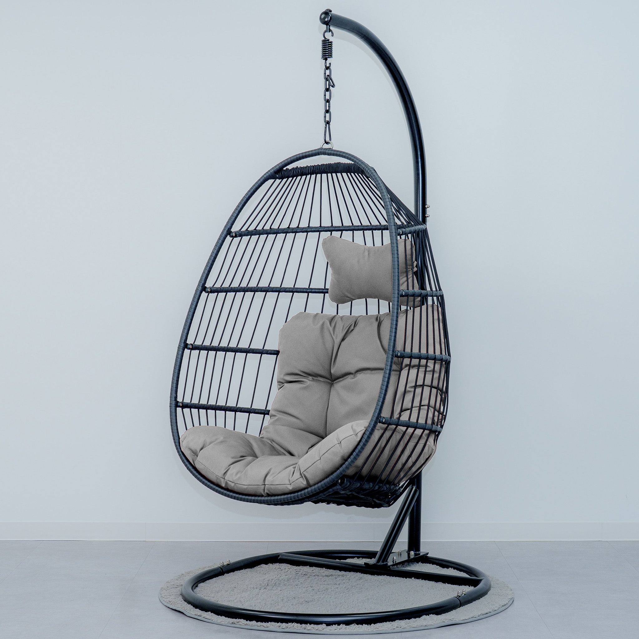 1人用折り畳みハンギングチェア Crush S