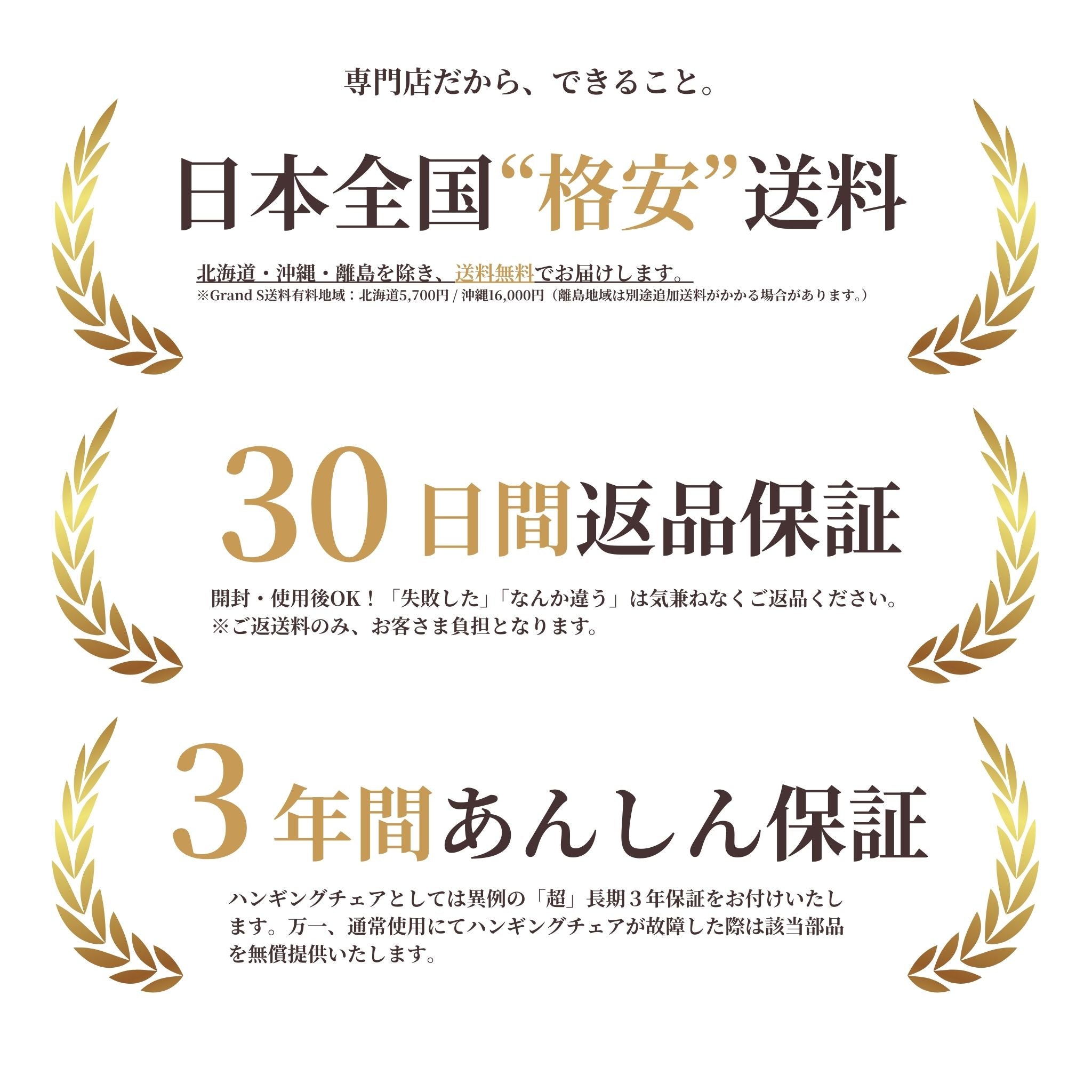 プレミアムハンギングチェア Grand S