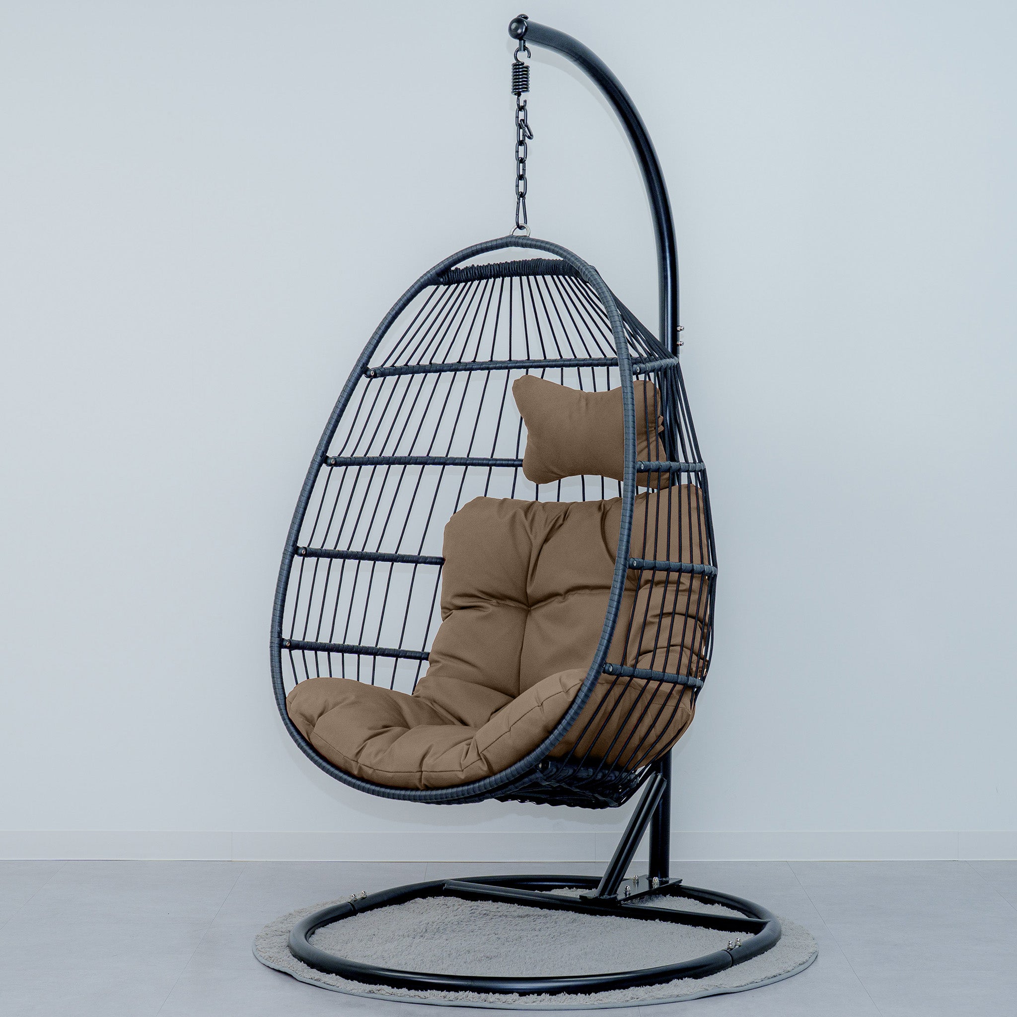 1人用折り畳みハンギングチェア Crush S