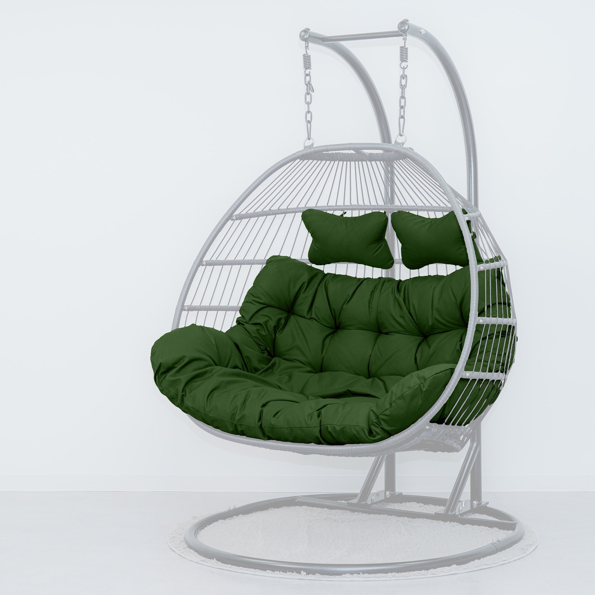 ハンギングチェア 楽天市場】ハンギングチェア たまご型 クッション付 （ ガーデン